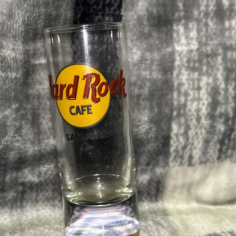 Hard Rock Cafe San Juan Shot Glass Collectible